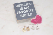Load image into Gallery viewer, Paw Print Earrings