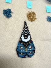 Load image into Gallery viewer, Stay Wild Moon Child Blue Butterfly Earrings