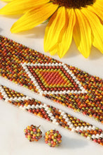 Load image into Gallery viewer, Colorful Beaded Stud Earrings