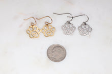 Load image into Gallery viewer, Paw Print Earrings