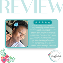 Load image into Gallery viewer, Colorful Beaded Hoop Earrings