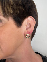 Load image into Gallery viewer, Dainty Beaded Teardrop Stud Earrings