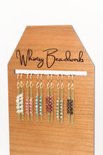 Load image into Gallery viewer, Gemstone Beaded Minimalist Earrings