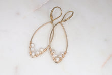 Load image into Gallery viewer, Mixed Metal Hoop Earrings