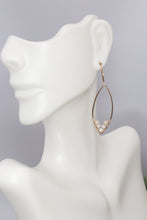 Load image into Gallery viewer, Mixed Metal Hoop Earrings