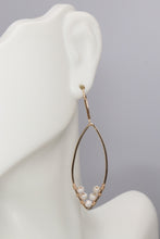 Load image into Gallery viewer, Mixed Metal Hoop Earrings