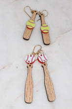 Load image into Gallery viewer, Baseball  or Softball Earrings