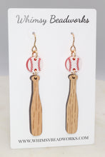 Load image into Gallery viewer, Baseball  or Softball Earrings