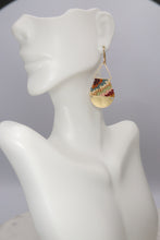 Load image into Gallery viewer, Colorful Abstract Seed Bead Earrings