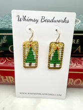 Load image into Gallery viewer, Christmas Tree Earrings
