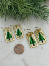 Load image into Gallery viewer, Christmas Tree Earrings