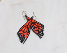 Load image into Gallery viewer, Monarch Butterfly Earrings