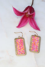 Load image into Gallery viewer, Neon Seed Bead Earrings