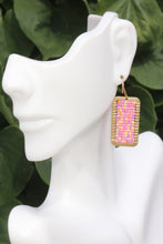 Load image into Gallery viewer, Neon Seed Bead Earrings