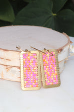 Load image into Gallery viewer, Neon Seed Bead Earrings