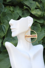 Load image into Gallery viewer, Colorful Beaded Hoop Earrings