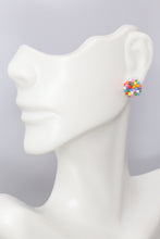 Load image into Gallery viewer, Colorful Beaded Stud Earrings