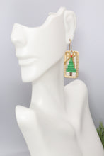 Load image into Gallery viewer, Christmas Tree Earrings