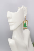 Load image into Gallery viewer, Christmas Tree Earrings