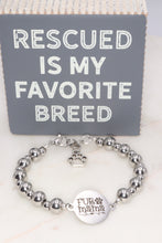 Load image into Gallery viewer, Fur Mama Pet Lover Bracelet