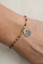 Load image into Gallery viewer, Love Has Paws Seed Bead Bracelet