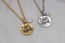 Load image into Gallery viewer, Freshwater Pearl Dog Mom Necklace