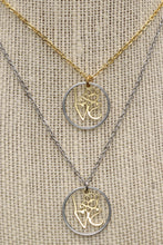 Load image into Gallery viewer, Love Paw Print Necklace