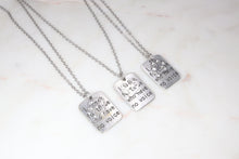 Load image into Gallery viewer, Speak for Those Who Have No Voice Necklace