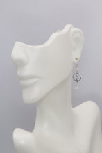 Load image into Gallery viewer, Cat & Moon Sterling Silver Earrings