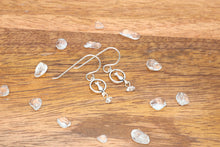 Load image into Gallery viewer, Cat & Moon Sterling Silver Earrings
