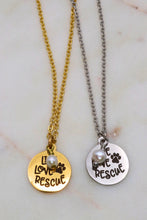Load image into Gallery viewer, Live Love Rescue Gemstone Necklace