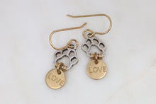 Load image into Gallery viewer, Love has Paws Earrings