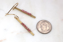 Load image into Gallery viewer, Gemstone Beaded Minimalist Earrings