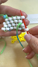 Load image into Gallery viewer, DIY Sunflower Ring Kit – Beaded Jewelry Making Kit with Pattern & Tutorial