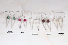 Load image into Gallery viewer, Sterling Silver Modern Casey Geometric Earrings