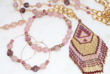 Load image into Gallery viewer, Amara Beaded Necklaces Bracelet and Earrings