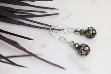 Load image into Gallery viewer, Disco Ball Abalone Shell Earrings