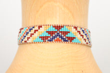 Load image into Gallery viewer, Maya Adjustable Beaded Southwestern Cuff Bracelet