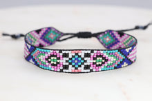 Load image into Gallery viewer, Painted Desert Adjustable Seed Bead Beaded Bracelet