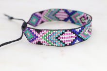 Load image into Gallery viewer, Painted Desert Adjustable Seed Bead Beaded Bracelet