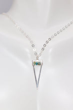 Load image into Gallery viewer, Casey Sterling Silver & Pyrite Beaded Dainty Minimalist Necklace