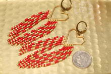 Load image into Gallery viewer, Falling in Love Fringe Earrings