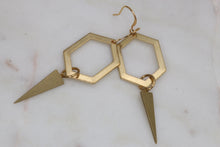 Load image into Gallery viewer, All the Angles Geometric Earrings