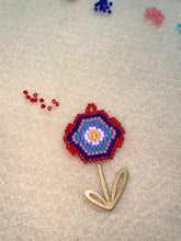 Load image into Gallery viewer, Colorful Flower Earrings