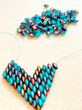 Load image into Gallery viewer, Tara Earrings in Turquoise & Copper
