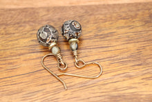 Load image into Gallery viewer, Tibetan Agate Beaded Gemstone Earrings