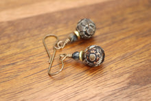 Load image into Gallery viewer, Tibetan Agate Beaded Gemstone Earrings