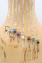 Load image into Gallery viewer, Casey Sterling Silver & Pyrite Beaded Dainty Minimalist Necklace
