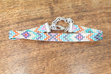 Load image into Gallery viewer, Dainty Southwestern Boho Seed Bead Bracelet