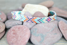 Load image into Gallery viewer, Dainty Southwestern Boho Seed Bead Bracelet